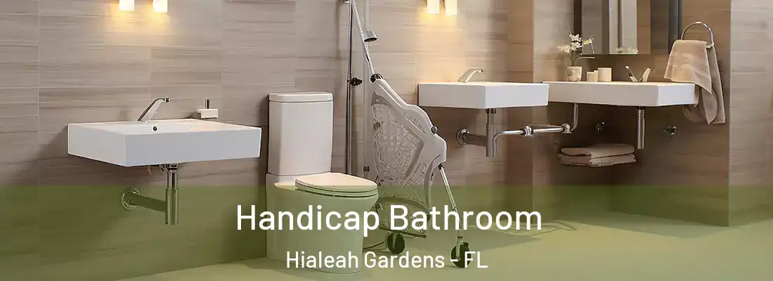  Handicap Bathroom Hialeah Gardens - FL