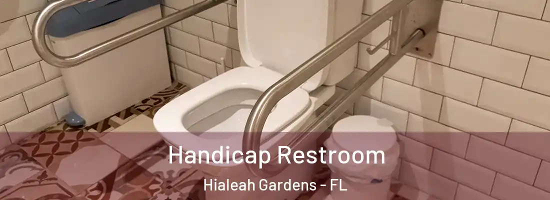  Handicap Restroom Hialeah Gardens - FL