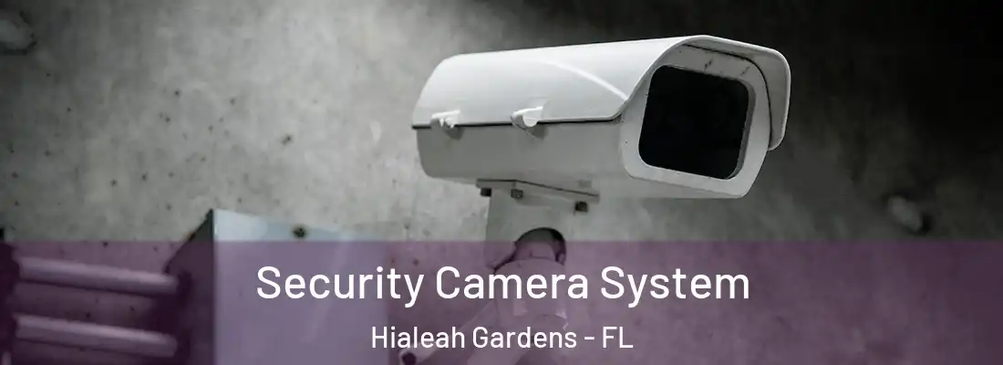  Security Camera System Hialeah Gardens - FL